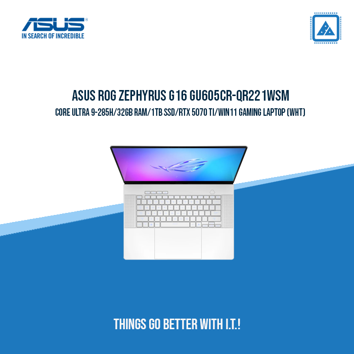 ASUS GU605CR-QR221WSM ULTRA 9-285H | Gaming & Creator Laptop ASUS GU605CR-QR221WSM ULTRA 9-285H | Gaming & Creator Laptop